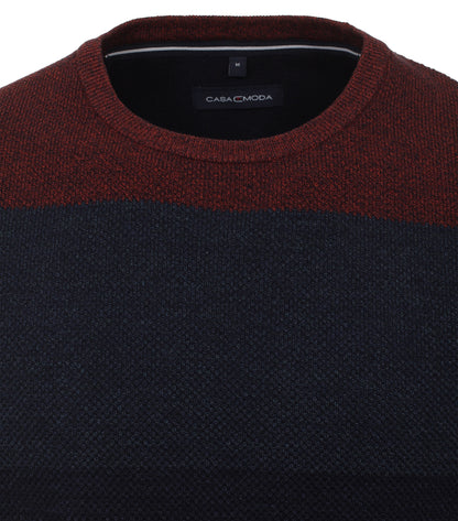 Pullover,O-Neck blau Bild 2