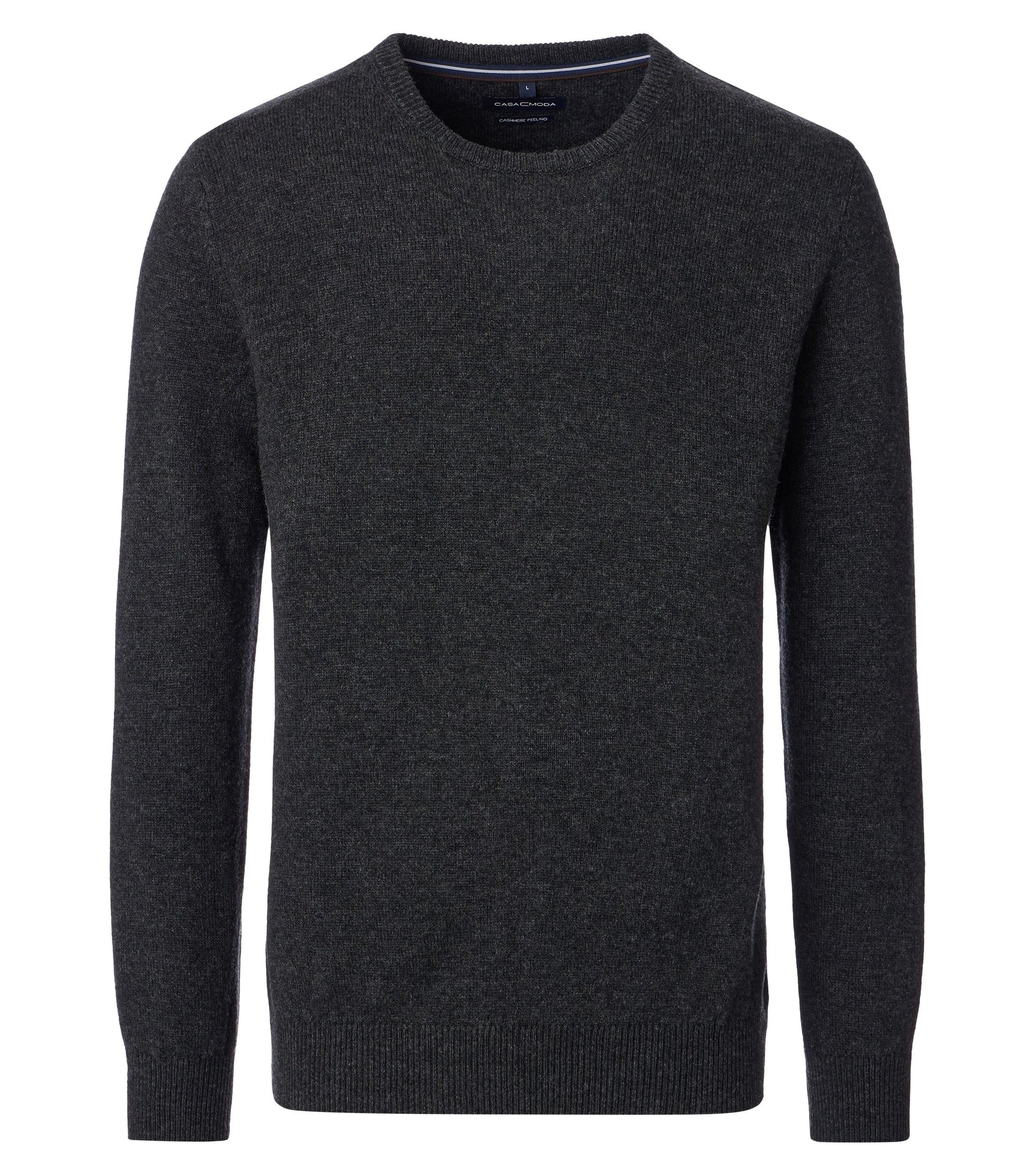 Pullover, O-Neck anthrazit Bild 1