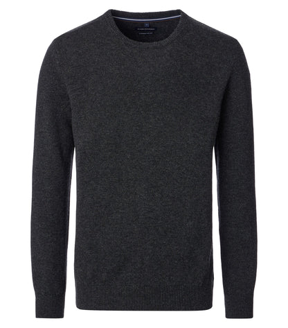 Pullover, O-Neck anthrazit Bild 1