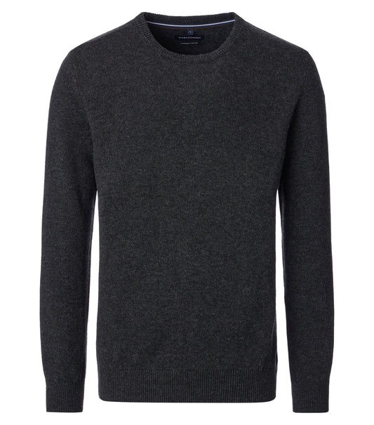 Pullover, O-Neck anthrazit Bild 1