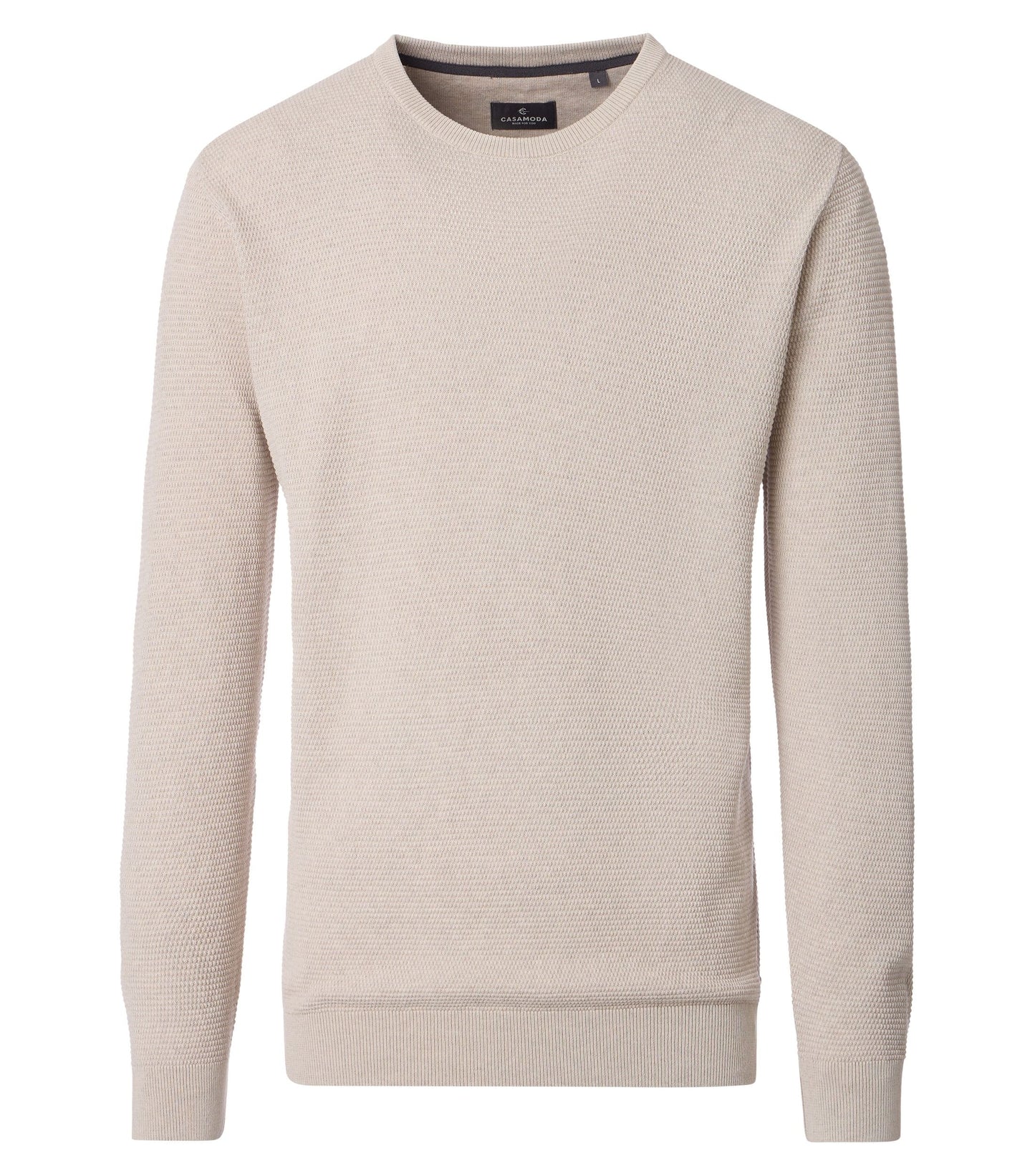Pullover, O-Neck SNOS weiss Bild 1