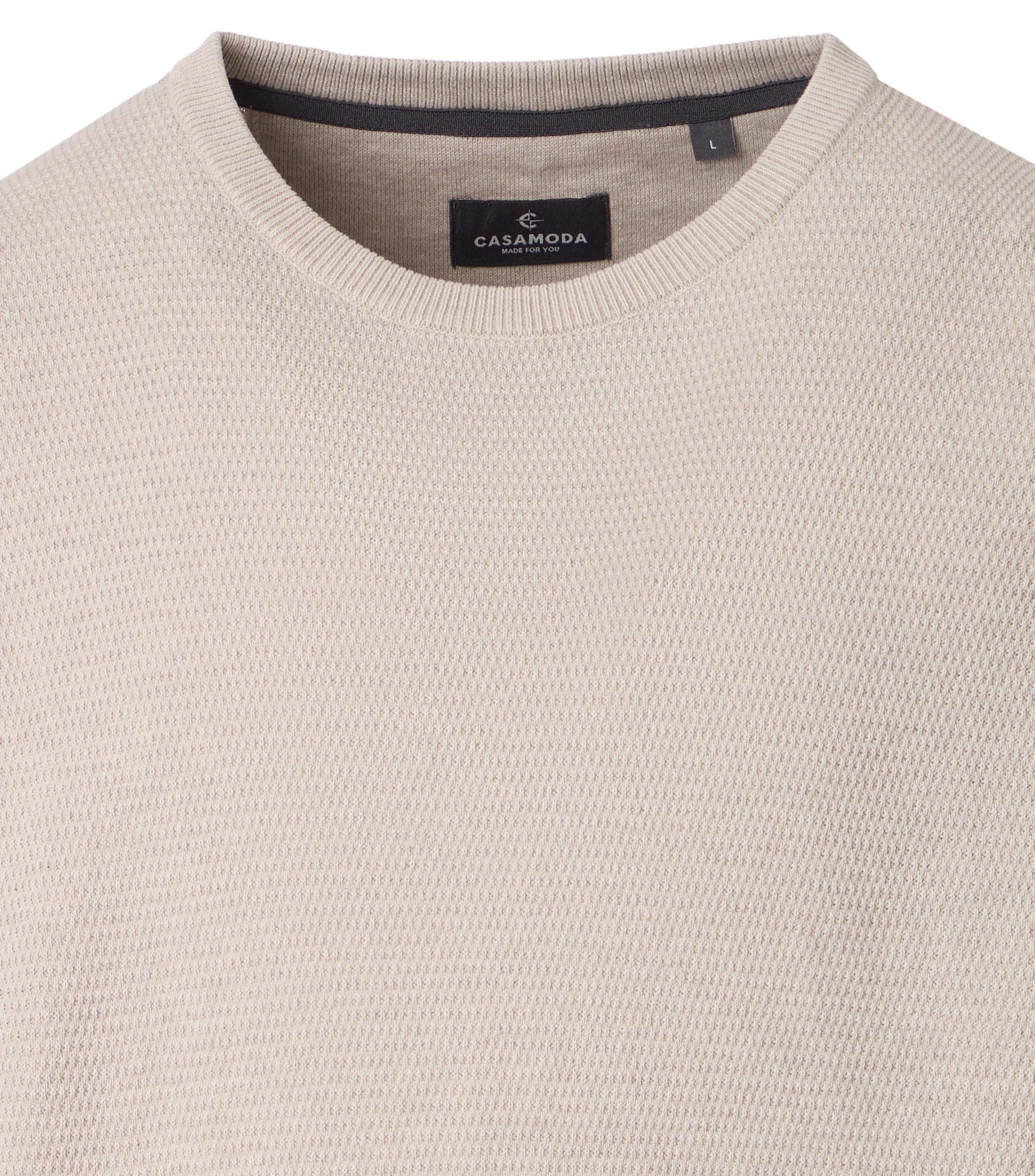 Pullover, O-Neck SNOS weiss Bild 2