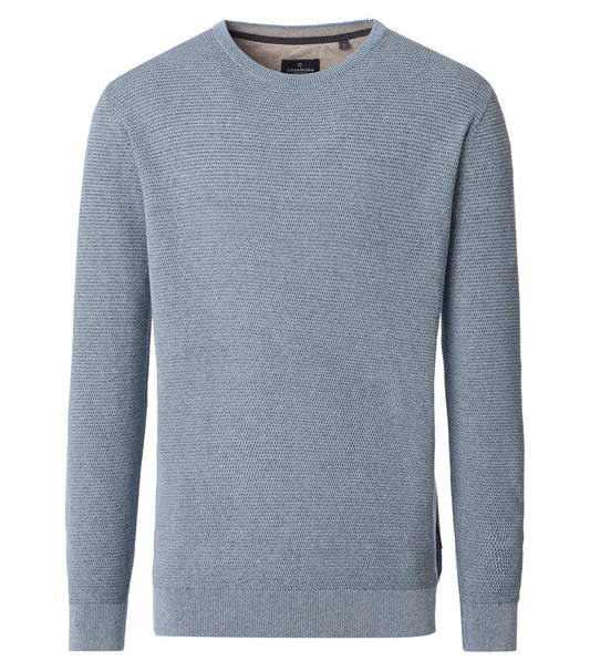 Pullover, O-Neck SNOS blau Bild 1