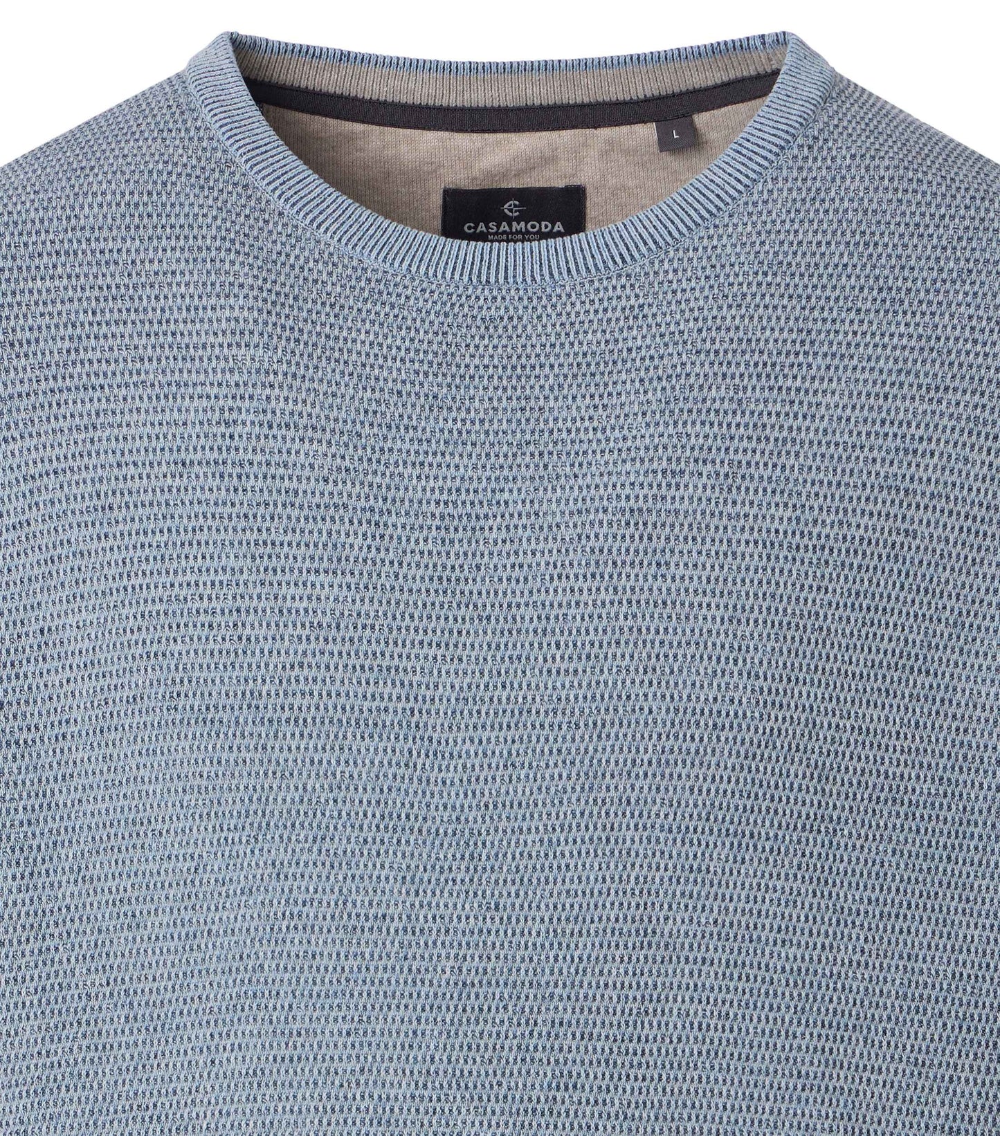 Pullover, O-Neck SNOS blau Bild 2