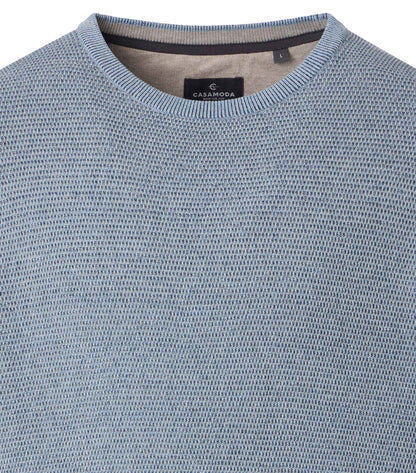 Pullover, O-Neck SNOS blau Bild 2