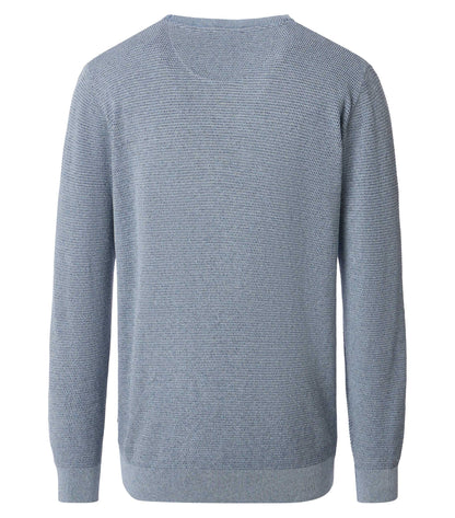 Pullover, O-Neck SNOS blau Bild 3