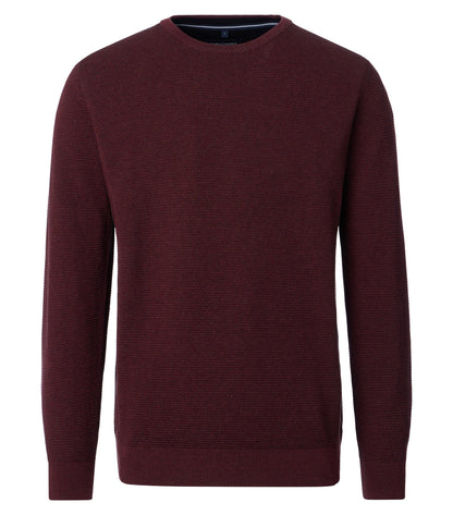 Pullover, O-Neck SNOS rot Bild 1