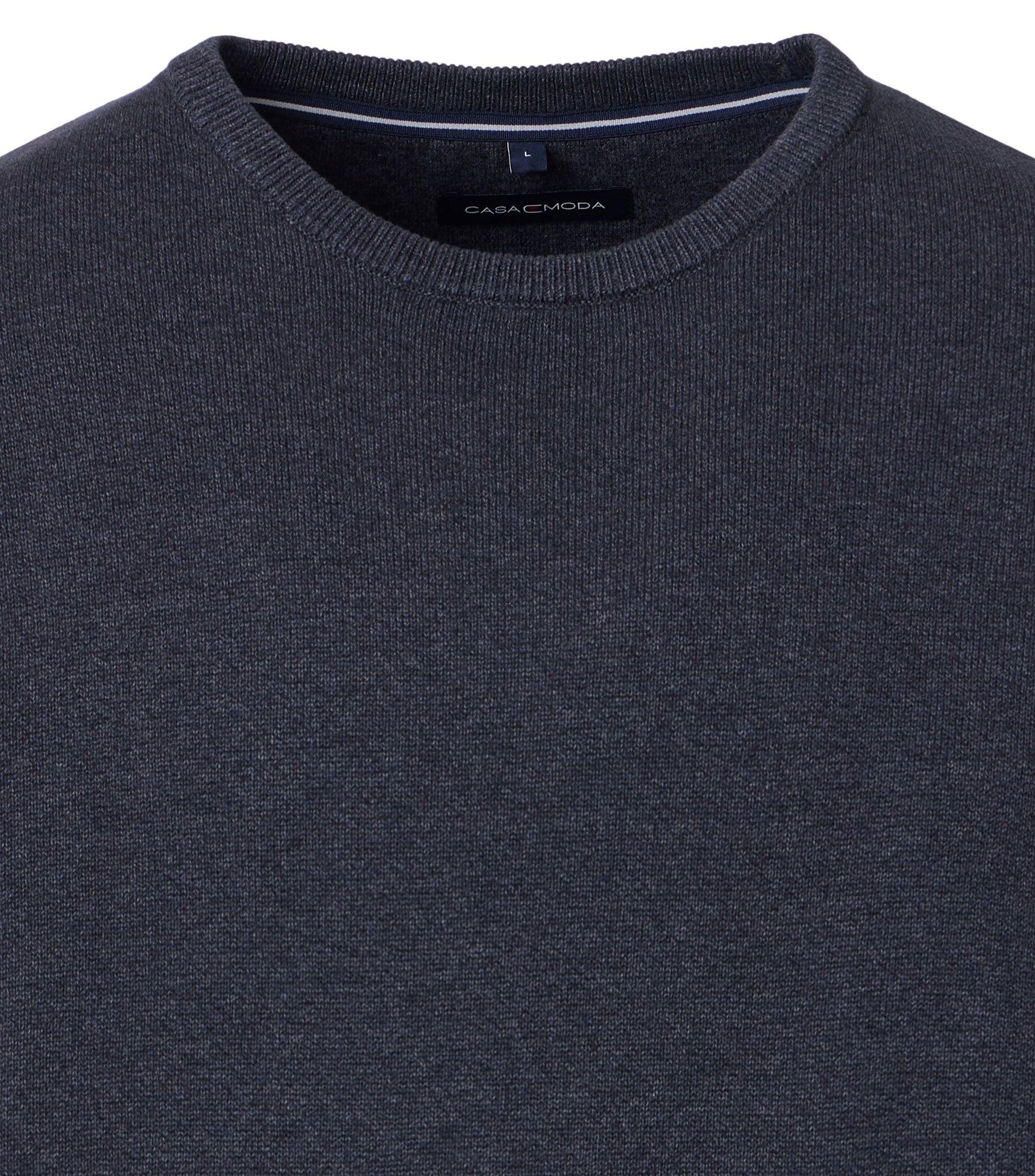 Pullover, Rundhals blau Bild 2