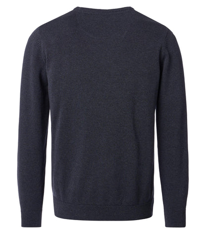 Pullover, Rundhals blau Bild 3