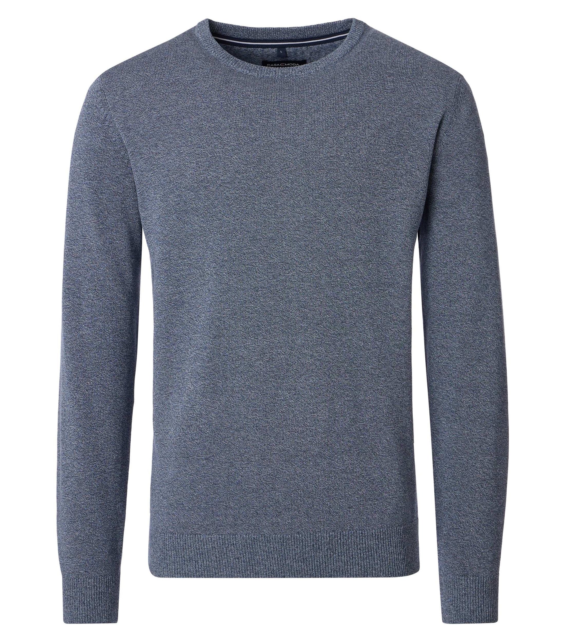 Pullover, Rundhals blau Bild 1