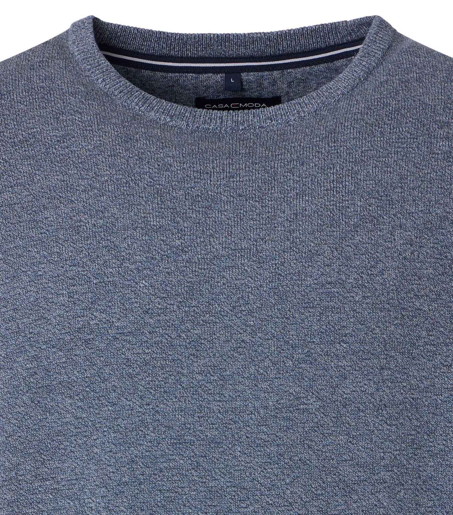 Pullover, Rundhals blau Bild 2