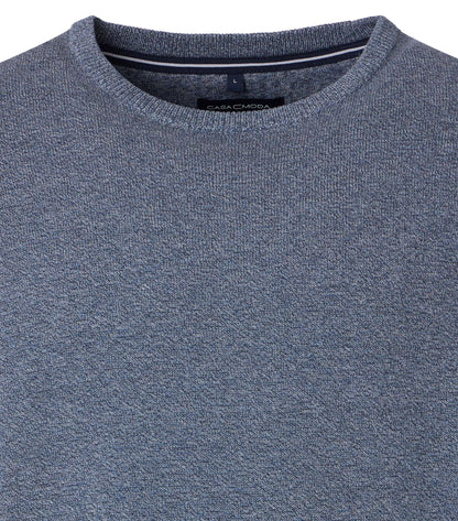 Pullover, Rundhals blau Bild 2