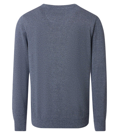 Pullover, Rundhals blau Bild 3