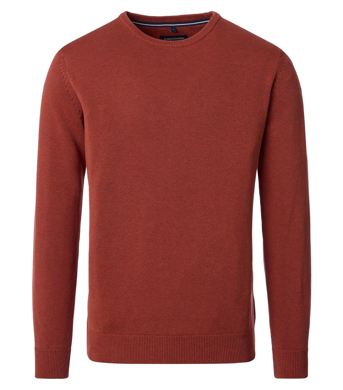 Pullover, Rundhals orange Bild 1