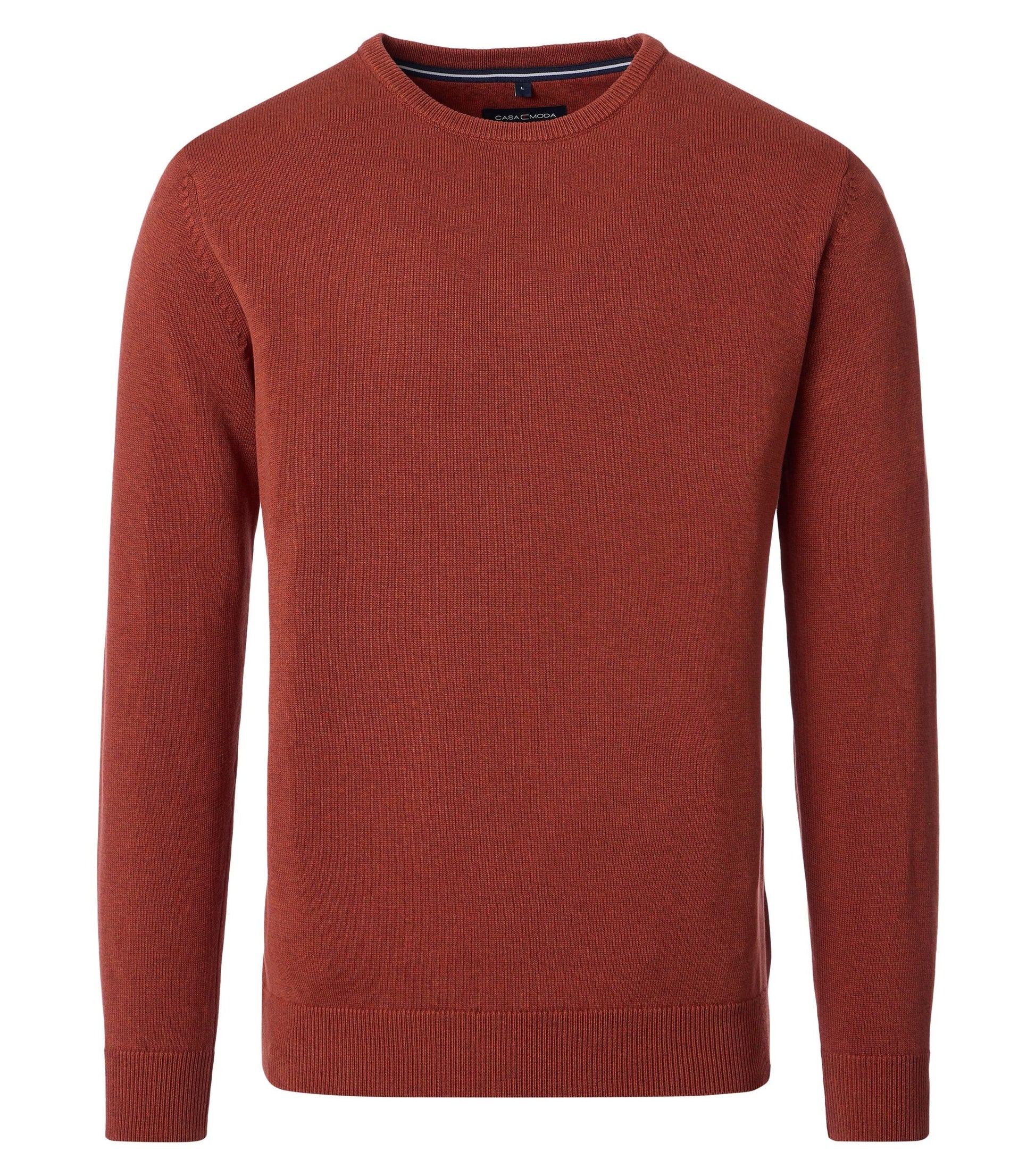 Pullover, Rundhals orange Bild 1