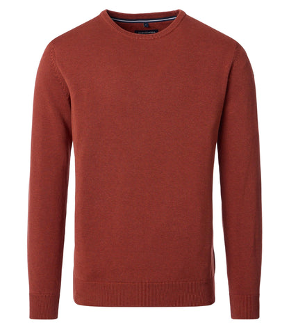 Pullover, Rundhals orange Bild 1