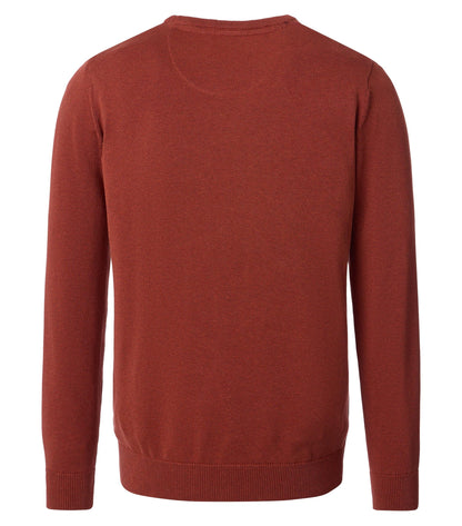 Pullover, Rundhals orange Bild 3