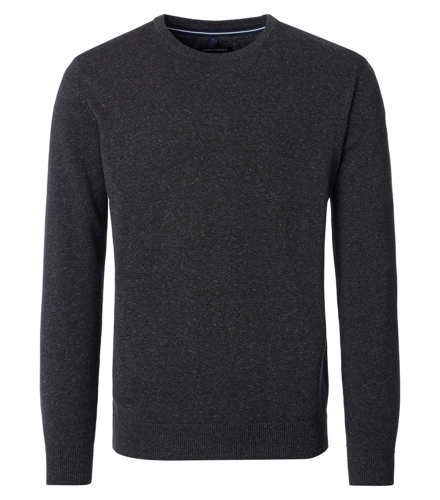 Pullover, Rundhals anthrazit Bild 1
