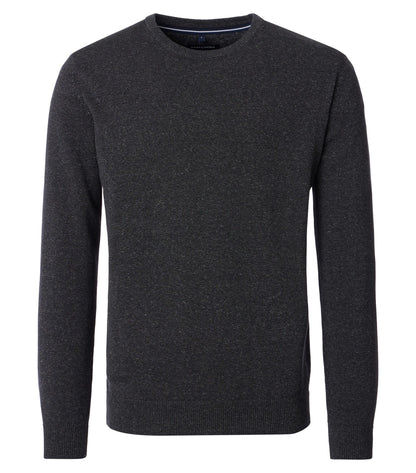 Pullover, Rundhals anthrazit Bild 1
