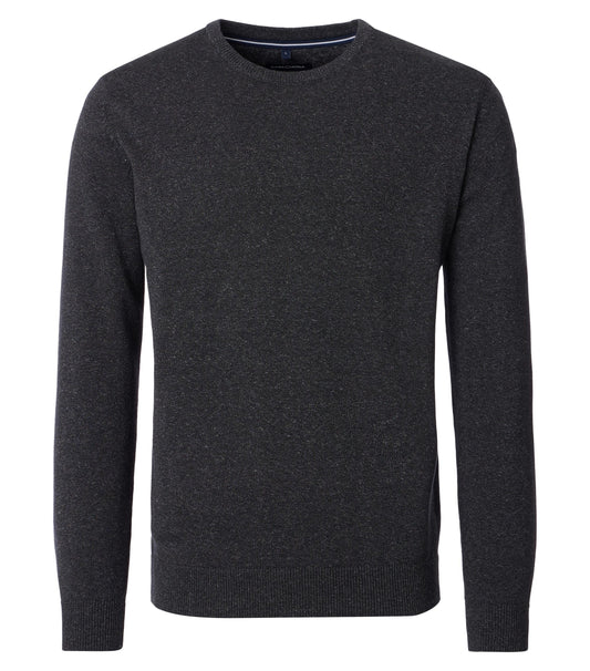 Pullover, Rundhals anthrazit Bild 1