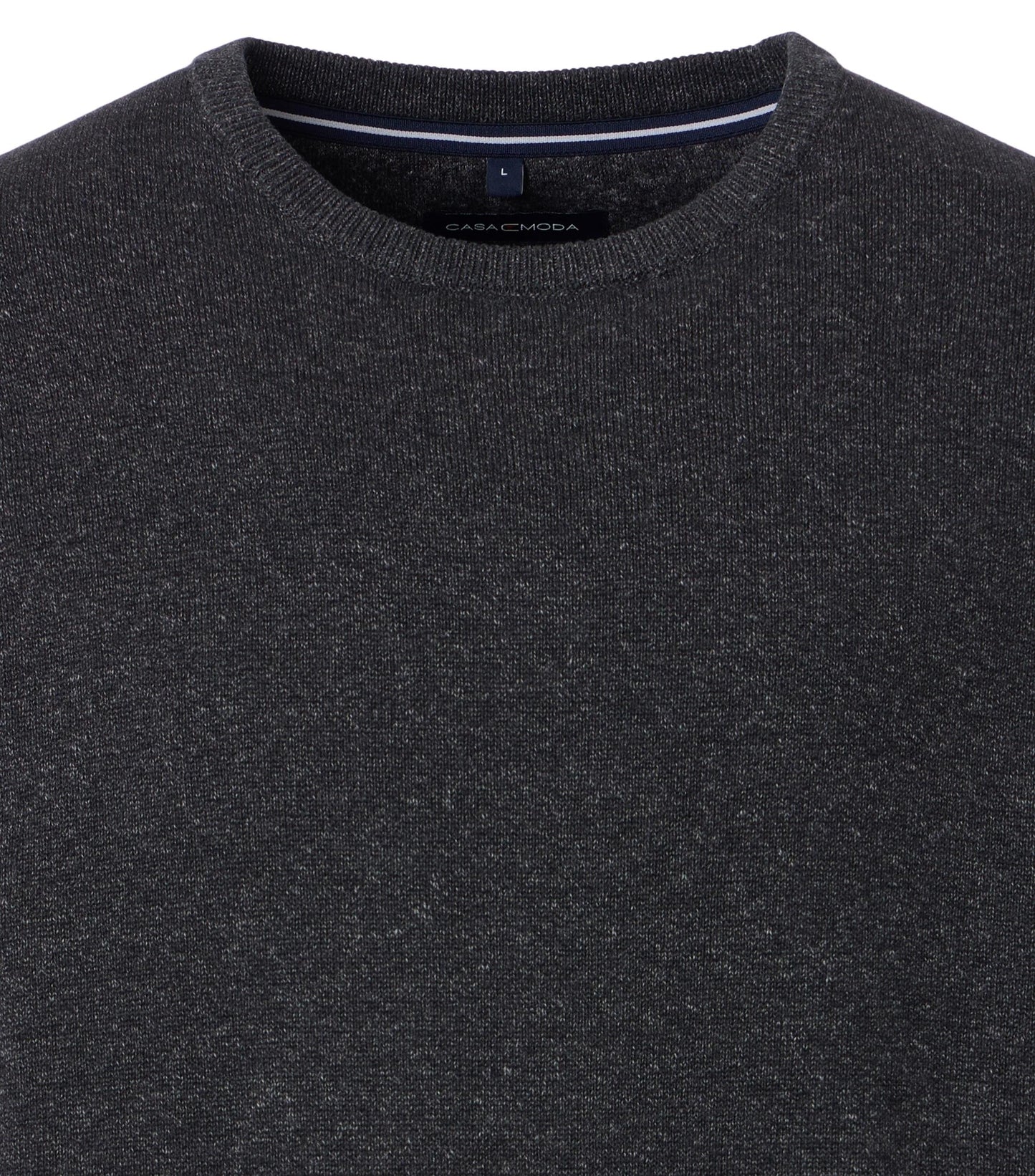 Pullover, Rundhals anthrazit Bild 2