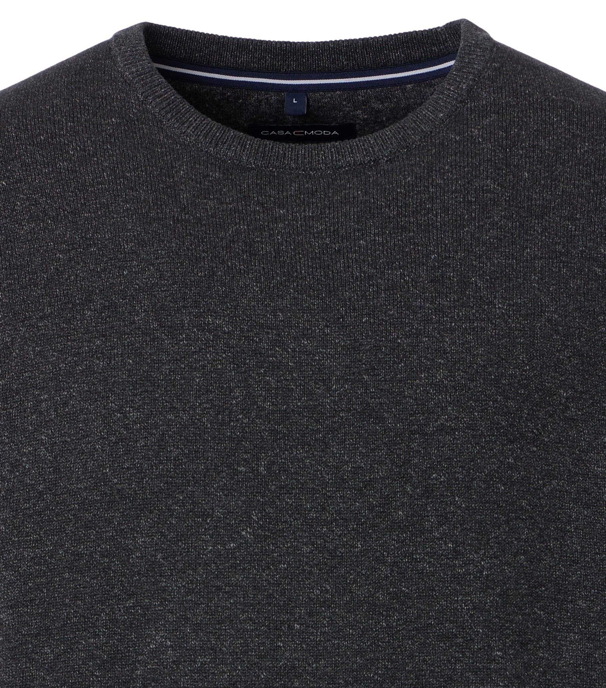 Pullover, Rundhals anthrazit Bild 2