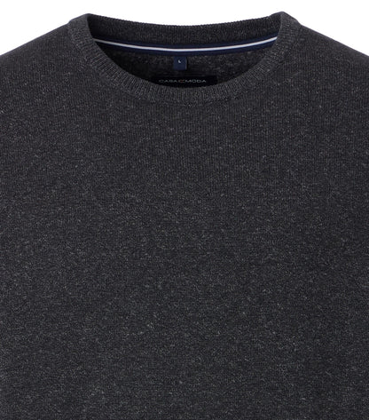 Pullover, Rundhals anthrazit Bild 2