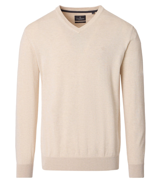 Pullover V-Neck NOS weiss Bild 1