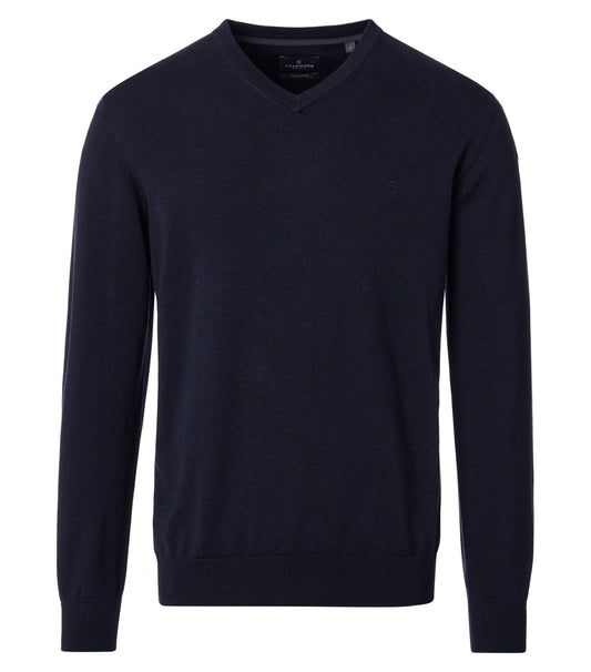 Pullover V-Neck NOS blau Bild 1