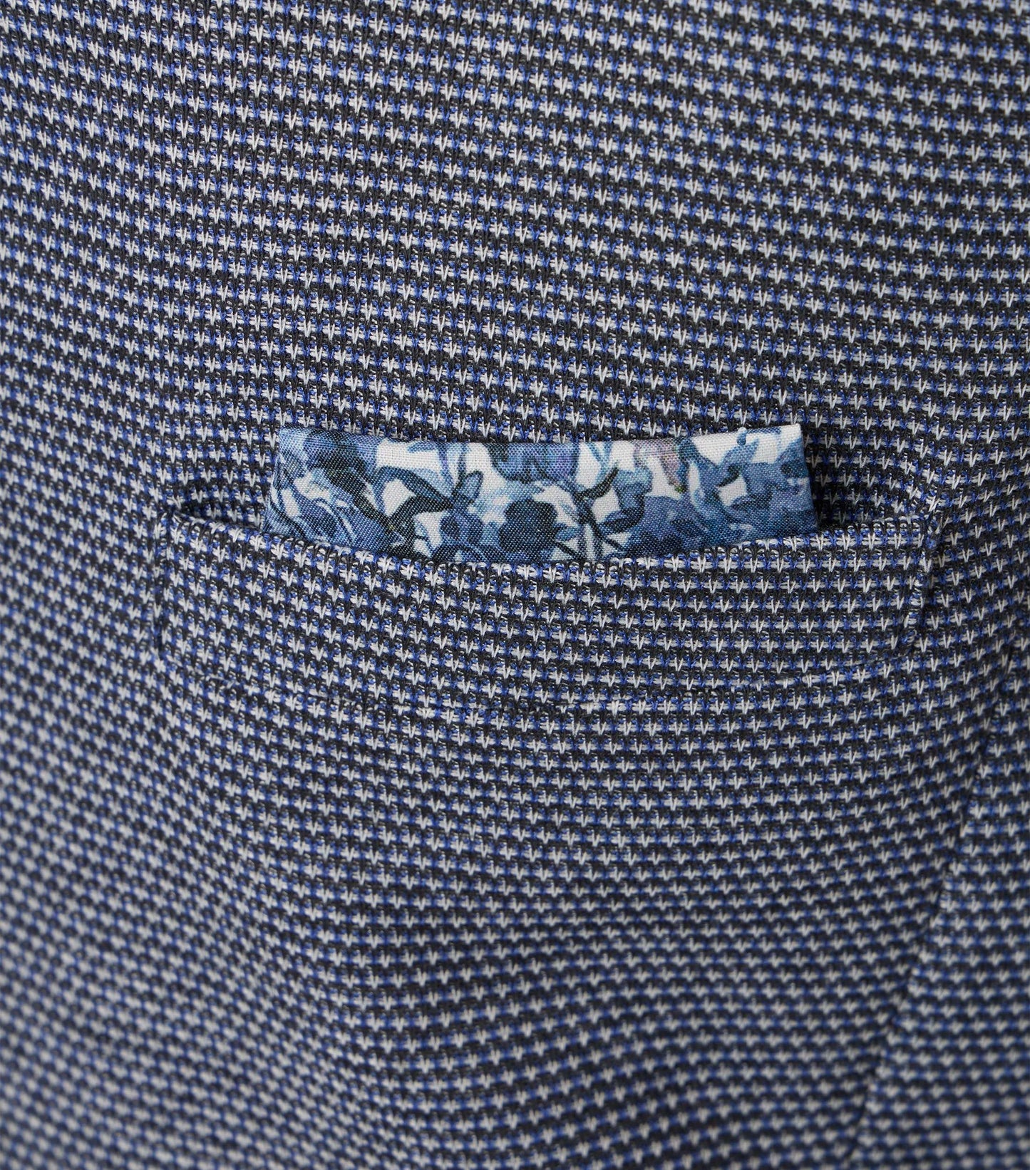 Sakko Weste blau Bild 3