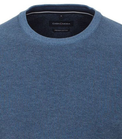 SNOS Pullover O-Neck blau Bild 2