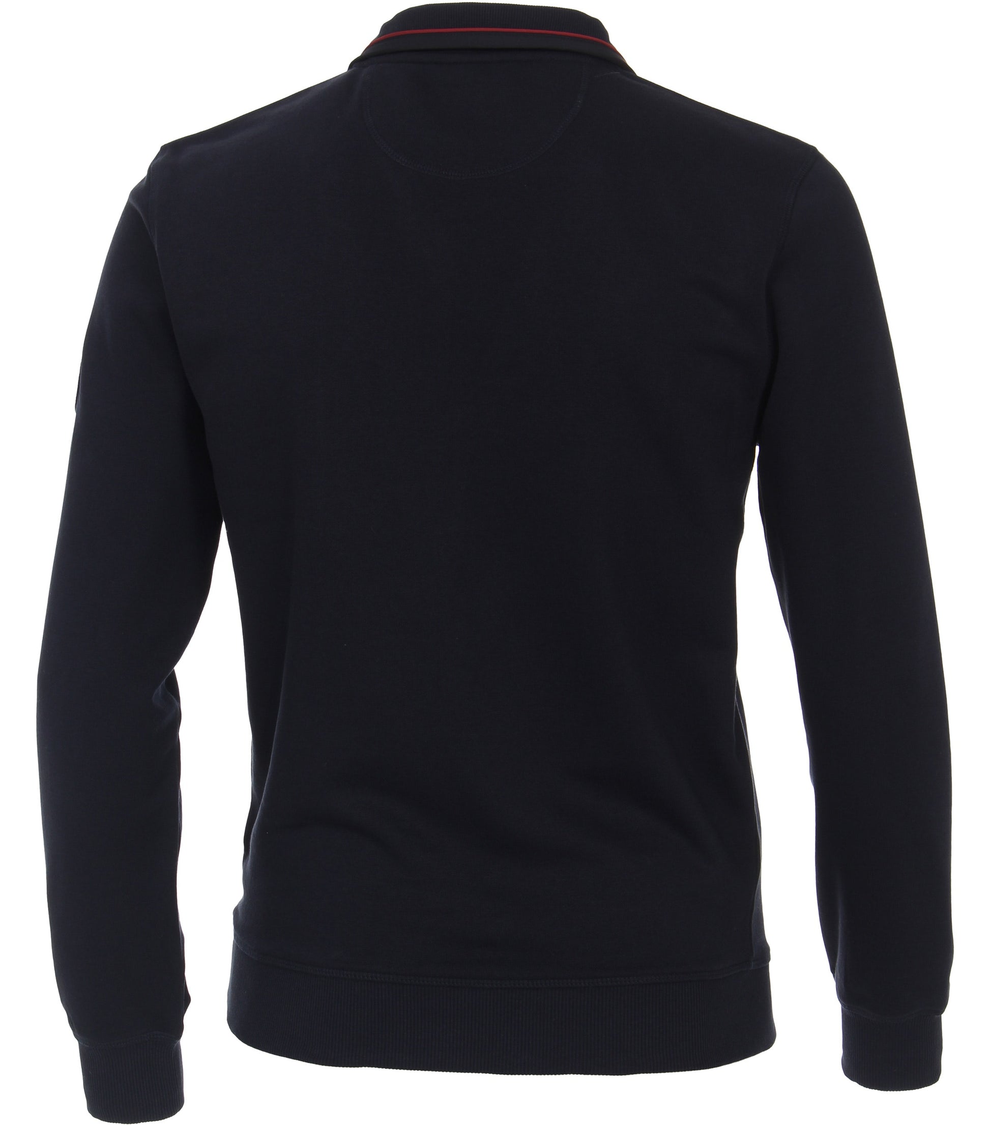 SNOS Sweatshirt mit Zip blau Bild 4