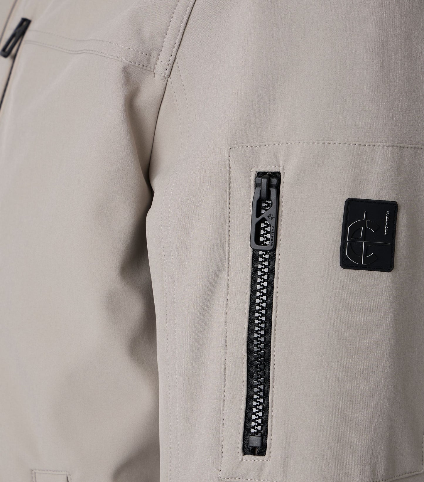 Softshell Blouson beige Bild 3