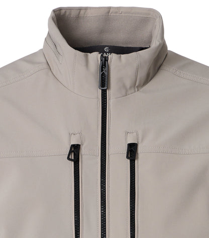 Softshell Blouson beige Bild 5