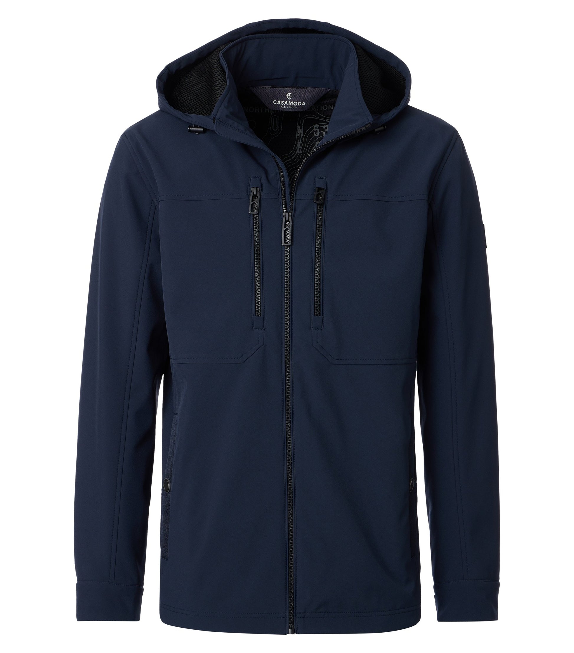 Softshell Jacke blau Bild 1
