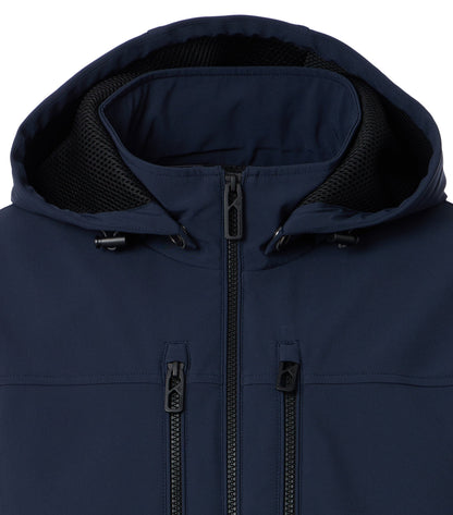 Softshell Jacke blau Bild 4