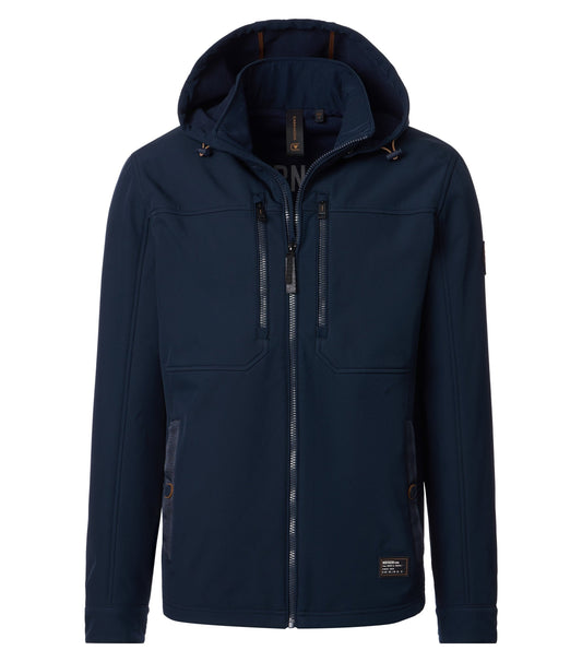 Softshell Jacke blau Bild 1