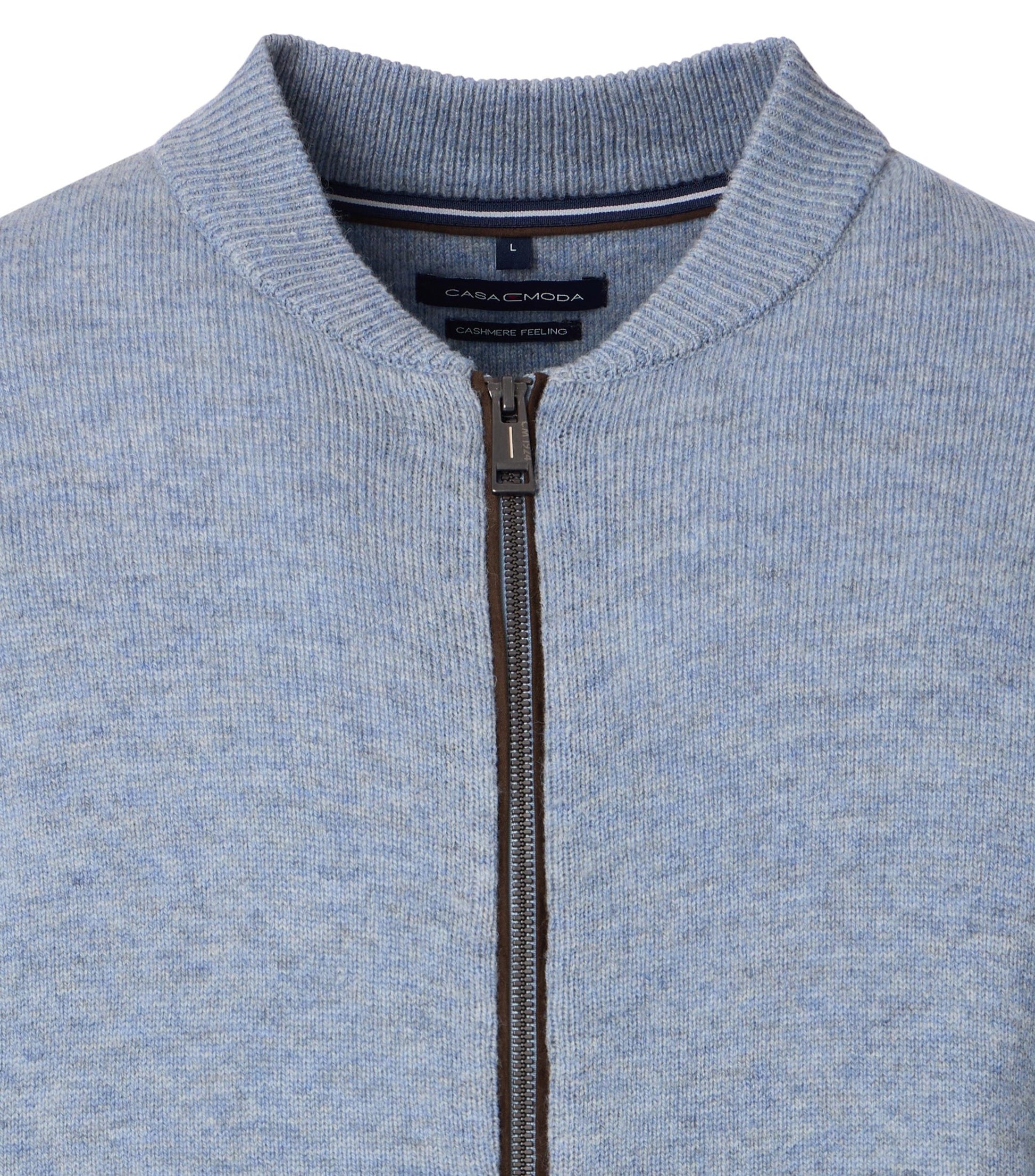 Strickjacke aqua bis pet Bild 2