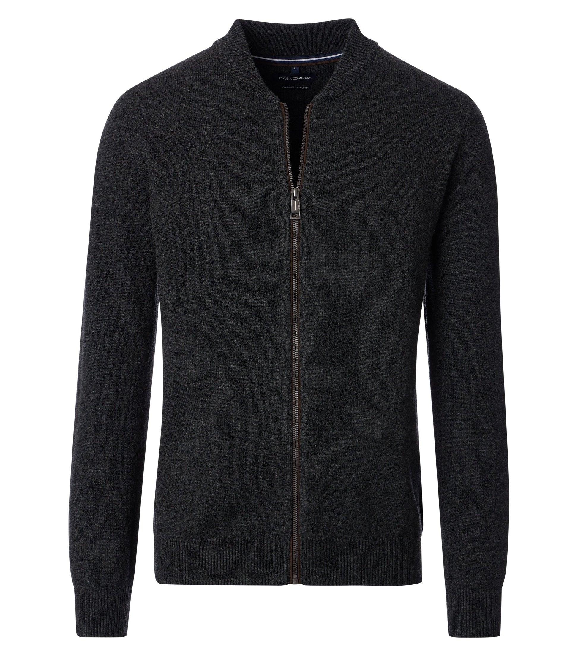 Strickjacke anthrazit Bild 1