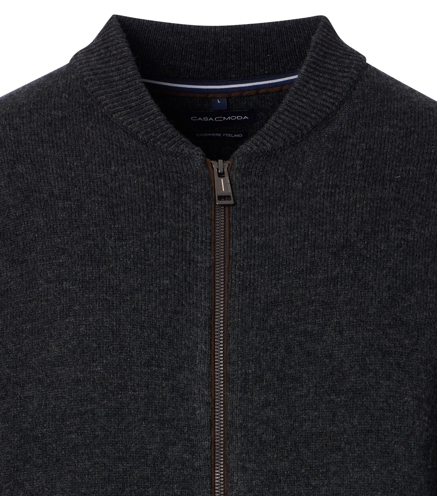 Strickjacke anthrazit Bild 2