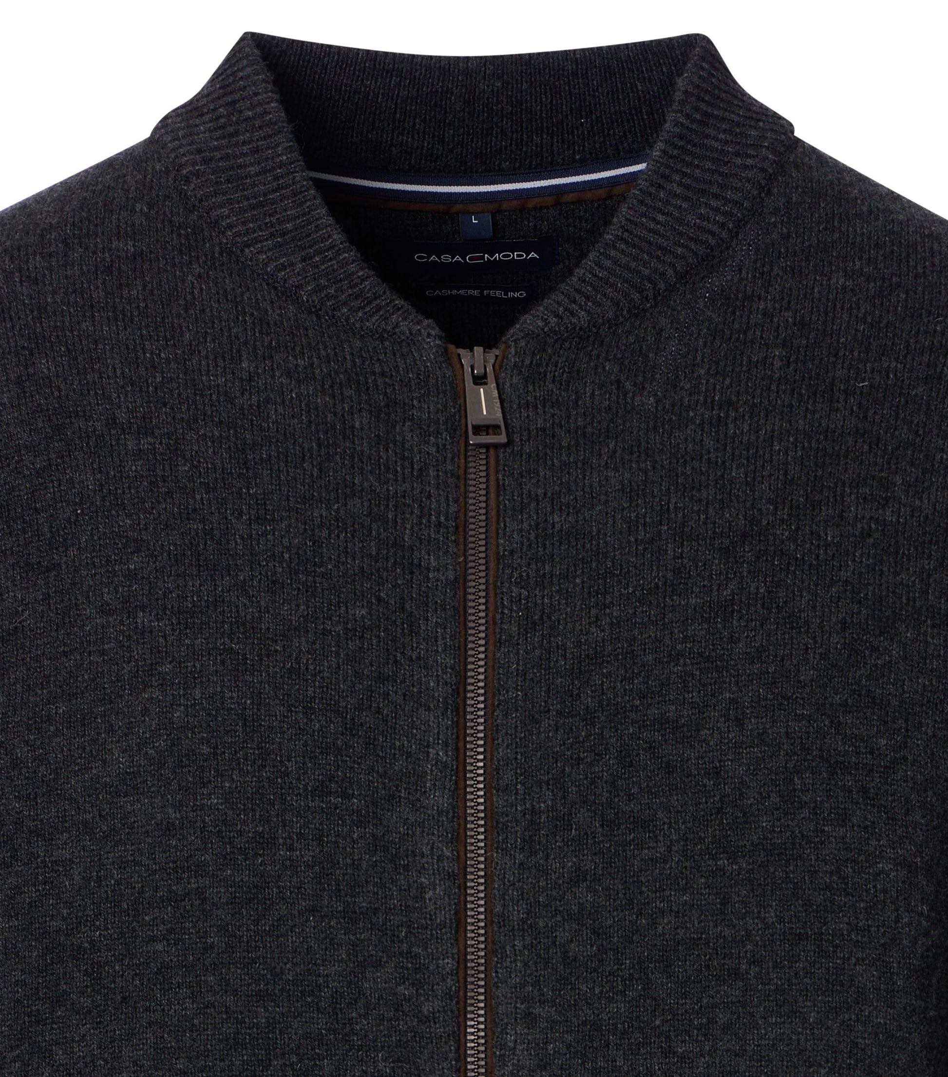 Strickjacke anthrazit Bild 2