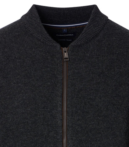 Strickjacke anthrazit Bild 2