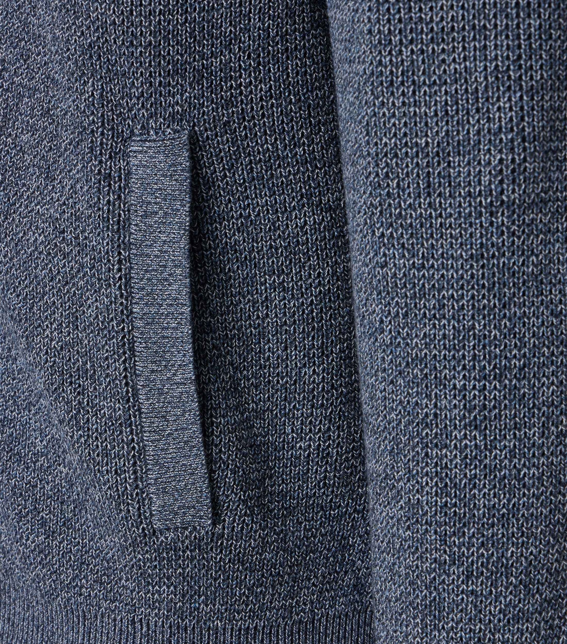 Strickjacke blau Bild 2