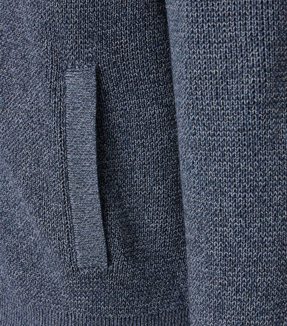 Strickjacke blau Bild 2