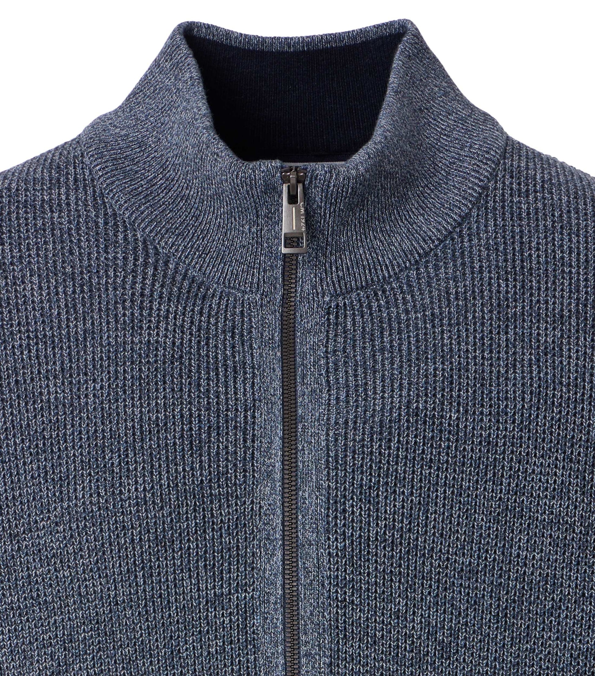 Strickjacke blau Bild 3