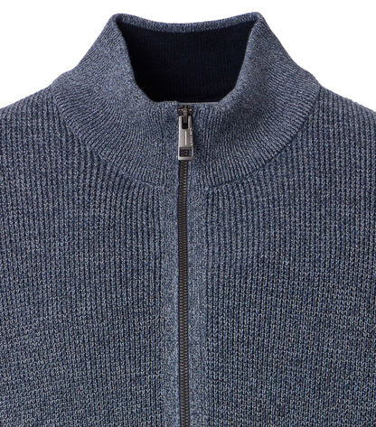 Strickjacke blau Bild 3