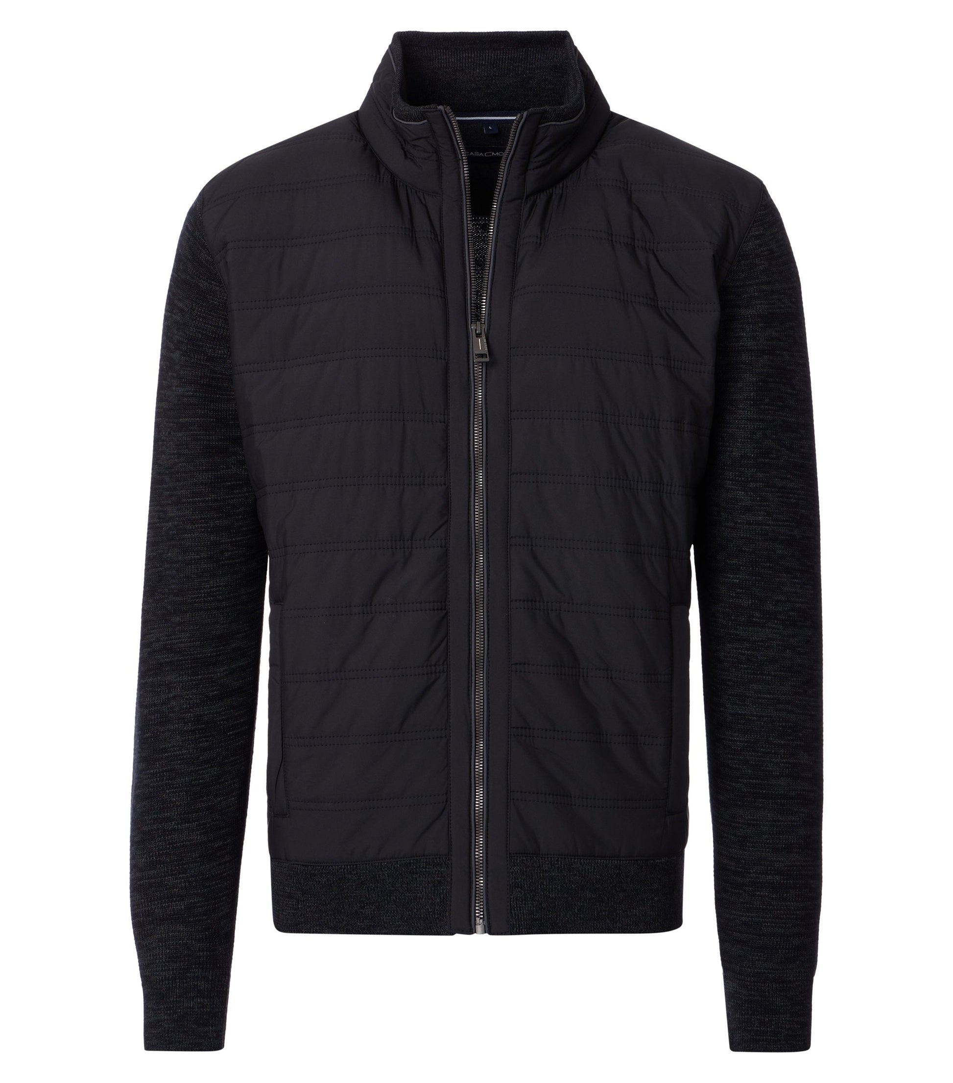 Strickjacke Hybrid schwarz Bild 1