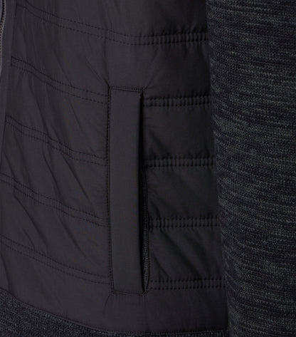Strickjacke Hybrid schwarz Bild 2