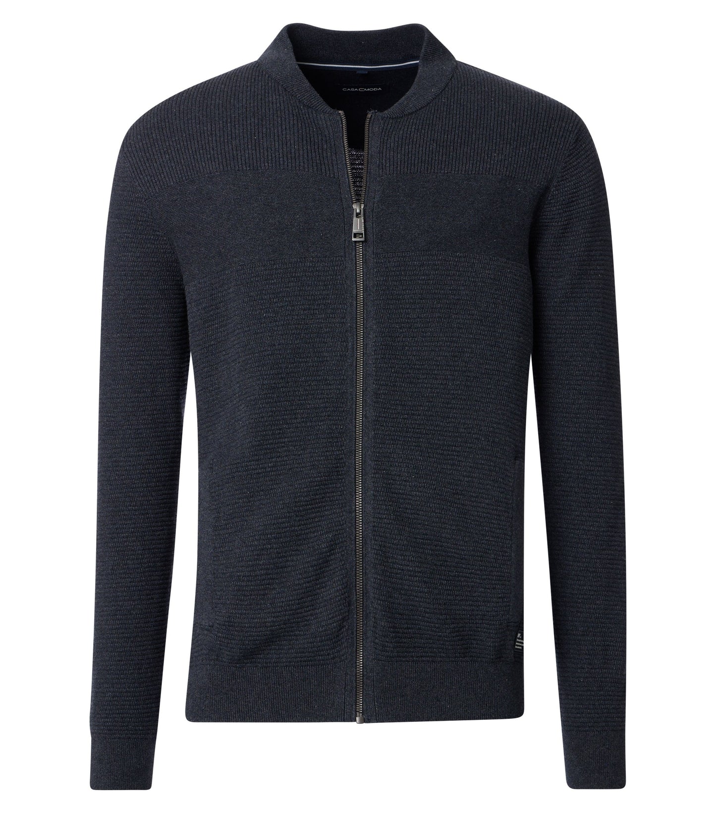Strickjacke, RV,Collegekr. aqua bis pet Bild 1