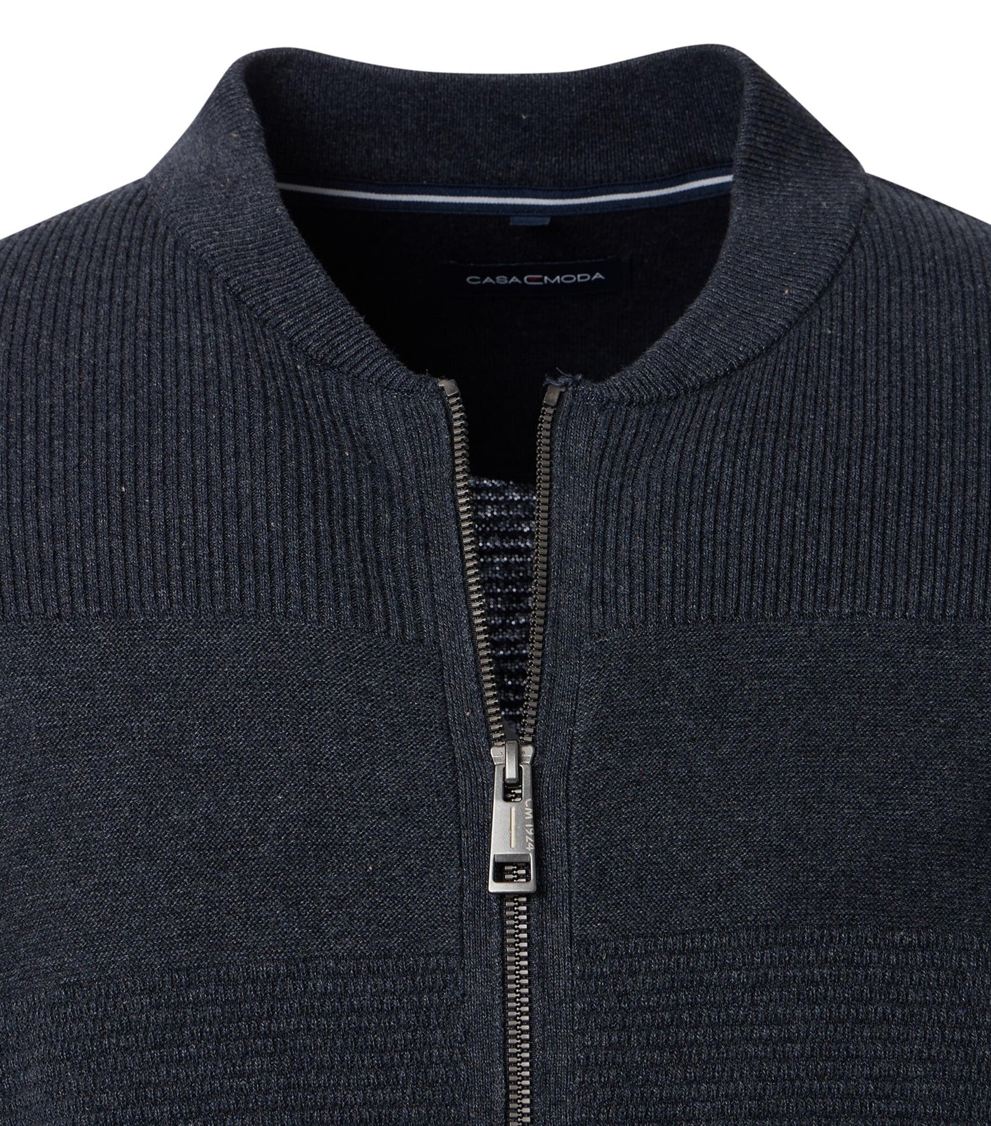 Strickjacke, RV,Collegekr. aqua bis pet Bild 2